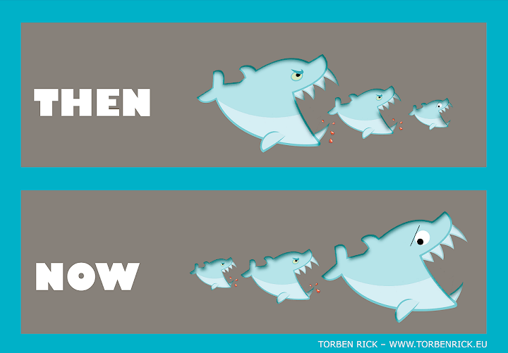 Fast-fish-which-eats-the-slow-fish-Disruptive